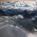 На Вершине Пика Eiger, Berner Альпы